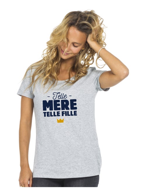 T-shirt Femme - TELLE MÈRE TELLE FILLE - Kiabi