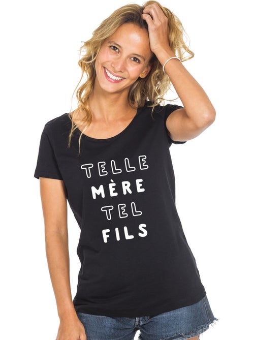 T-shirt Femme - TELLE MÈRE TELLE FILS MPT - Kiabi