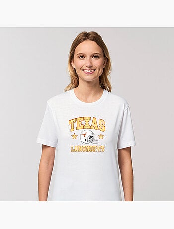 T-shirt Femme - TEXAS LONGHORNS YELLOW