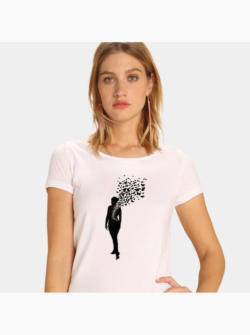 T-shirt Femme - THE BUTTERFLY TRANSFORMATION 2 - Kiabi