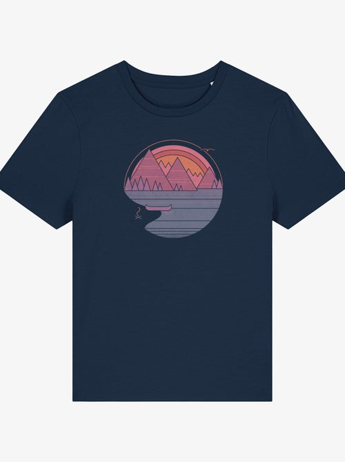 T-shirt Femme - THE MOUNTAINS ARE CALLING - Kiabi