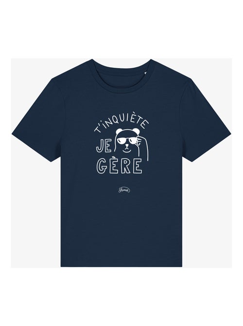 T-shirt Femme - T'INQUIETE JE GERE - Kiabi