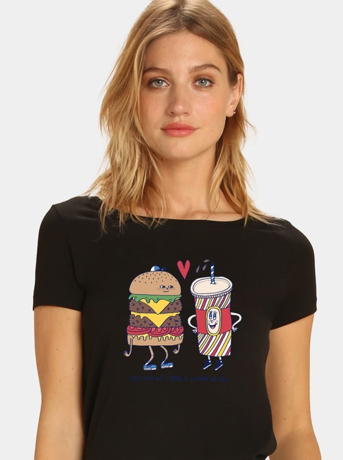 T-shirt Femme - TOGETHER 1 - Kiabi