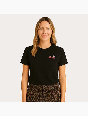 T-shirt Femme - TOM AND JERRY CLASSIC FACES