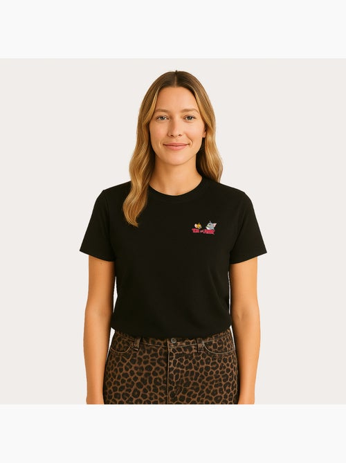 T-shirt Femme - TOM AND JERRY CLASSIC FACES - Kiabi