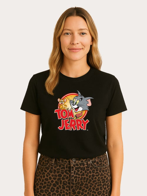T-shirt Femme - TOM AND JERRY VINTAGE GRAPHIC - Kiabi
