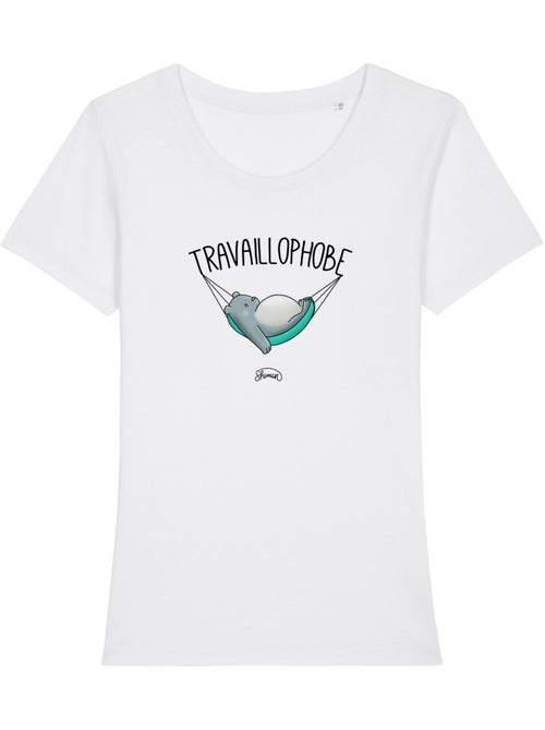 T-shirt Femme - TRAVAILLOPHOBE - Kiabi