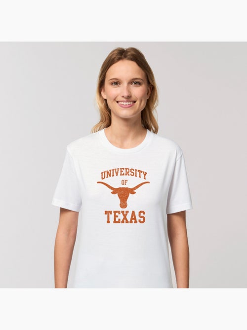T-shirt Femme - UNIVERSITY OF TEXAS - Kiabi