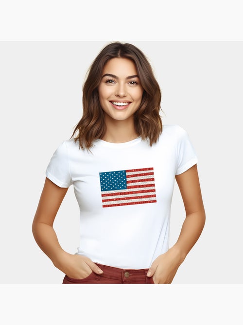 T-shirt Femme - USA - Kiabi