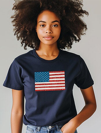 T-shirt Femme - USA