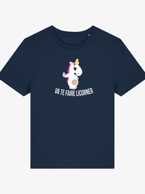 T-shirt Femme - VA TE FAIRE LICORNER - Kiabi
