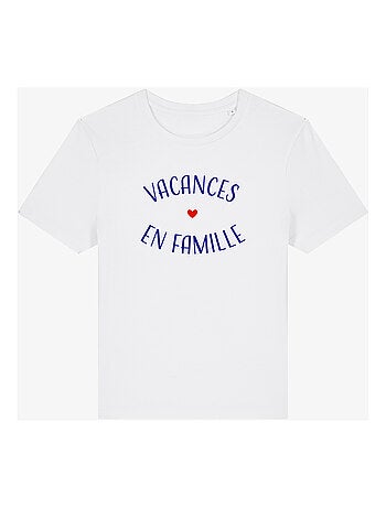 T-shirt Femme - VACANCES EN FAMILLE