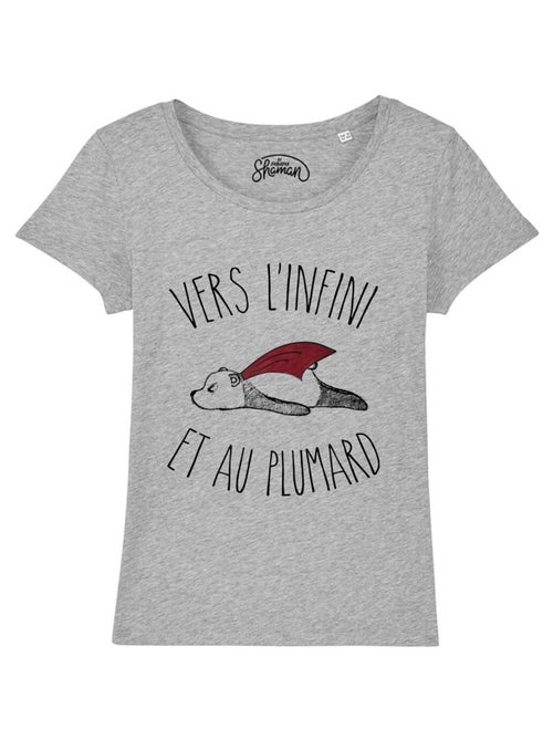 T-shirt Femme - VERS L'INFINI ET AU PLUMARD - Kiabi