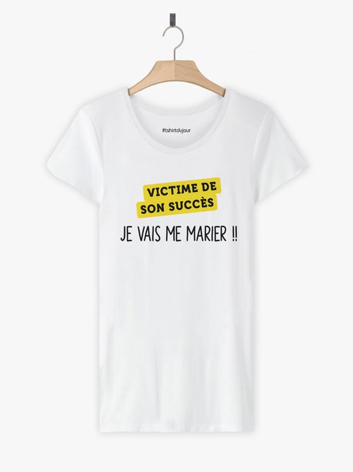 T-shirt Femme - VICTIME DE SON SUCCÈS - Kiabi