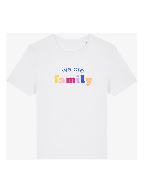 T-shirt Femme - WE ARE FAMILY - Kiabi