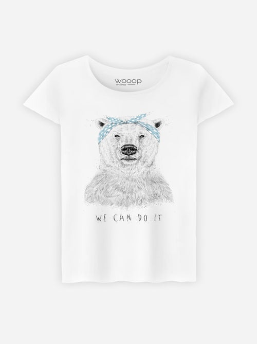 T-shirt Femme - WE CAN DO IT - Kiabi