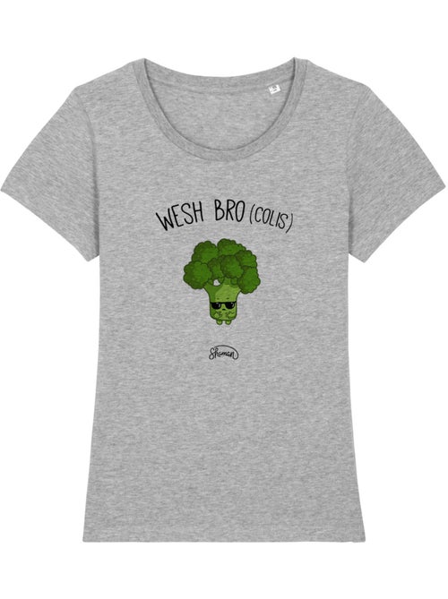 T-shirt Femme - WESH BRO (COLIS) - Kiabi