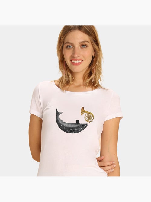 T-shirt Femme - WHALE SONG - Kiabi
