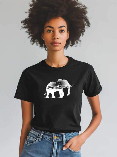 T-shirt Femme - WILD AFRICA - Kiabi