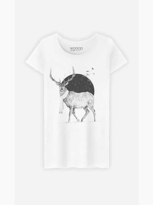 T-shirt Femme - WINTER IS ALL AROUND - Kiabi