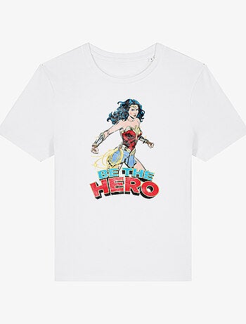 T-shirt Femme - WONDER WOMAN BE THE HERO 2