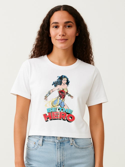 T-shirt Femme - WONDER WOMAN BE THE HERO 2 - Kiabi