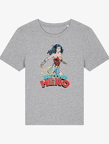 T-shirt Femme - WONDER WOMAN BE THE HERO 2