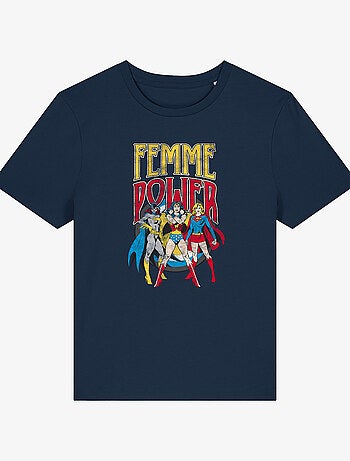 T-shirt Femme - WONDER WOMAN FEMME POWER