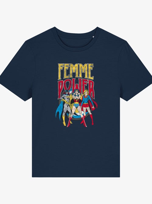 T-shirt Femme - WONDER WOMAN FEMME POWER - Kiabi