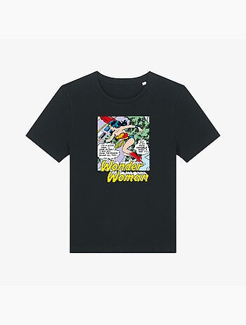 T-shirt Femme - WONDER WOMAN I DO KNOW TROUBLE WHEN I SEE IT