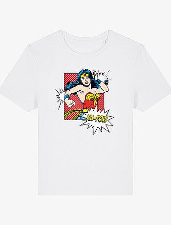 T-shirt Femme - WONDER WOMAN KA POW