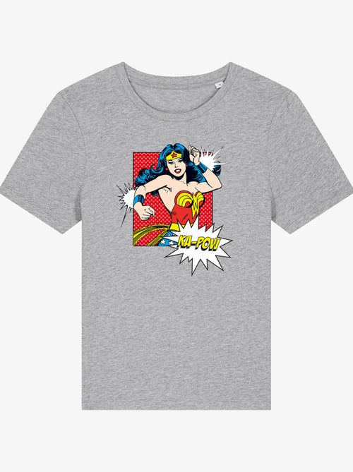 T-shirt Femme - WONDER WOMAN KA POW - Kiabi