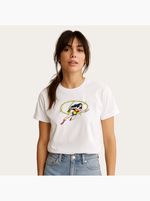 T-shirt Femme - WONDER WOMAN LASSO OF TRUTH - Kiabi