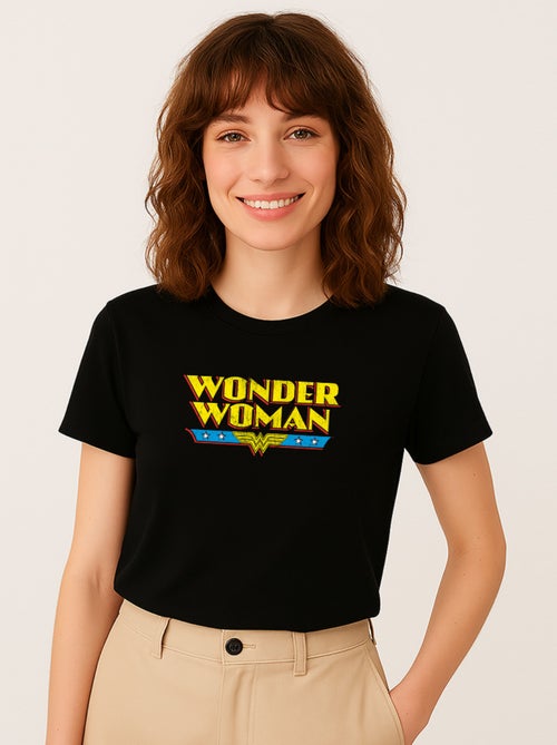 T-shirt Femme - WONDER WOMAN - Kiabi