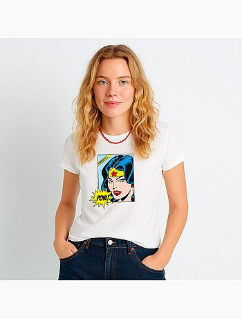 T-shirt Femme - WONDER WOMAN POW