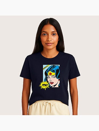 T-shirt Femme - WONDER WOMAN POW