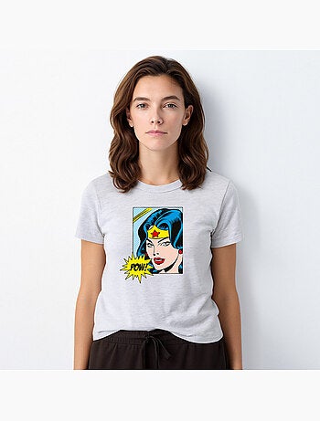 T-shirt Femme - WONDER WOMAN POW