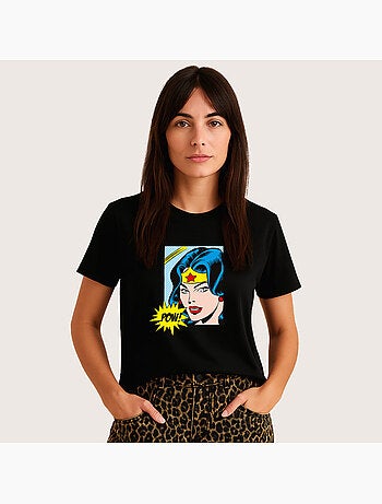 T-shirt Femme - WONDER WOMAN POW