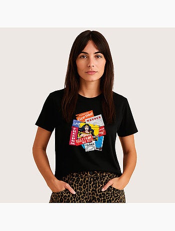 T-shirt Femme - WONDER WOMAN TOGETHER WE RISE