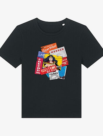 T-shirt Femme - WONDER WOMAN TOGETHER WE RISE