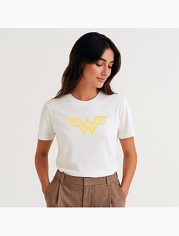 T-shirt Femme - WONDER WOMAN VINTAGE LOGO