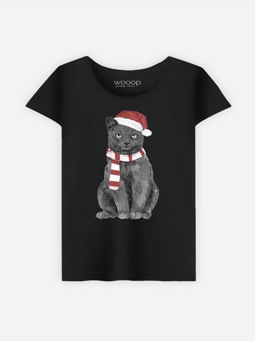 T-shirt Femme - XMAS CAT - Kiabi