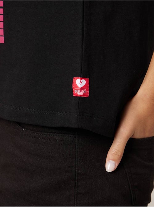 T-shirt femme 100% coton DEELUXE X COCA-COLA 'Deeluxe' - Kiabi