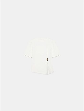 T-shirt femme à col rond et manches courtes dilvin