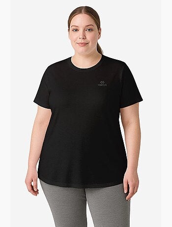 T-shirt femme à col rond tommy