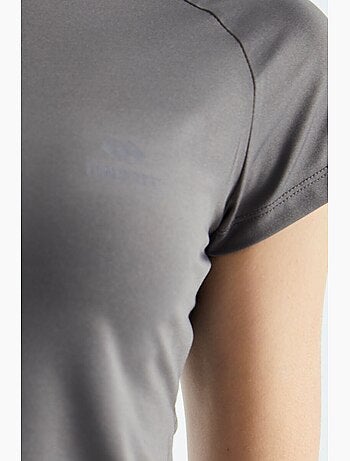 T-shirt femme à manches courtes et col rond tommy