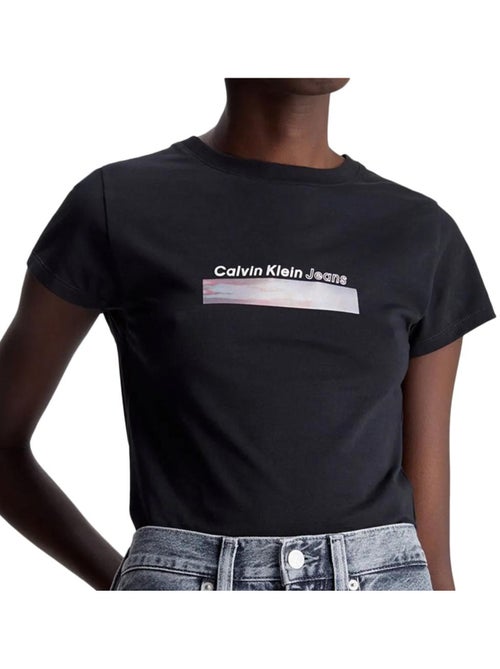 T-shirt Femme Calvin Klein Jeans - L - Kiabi