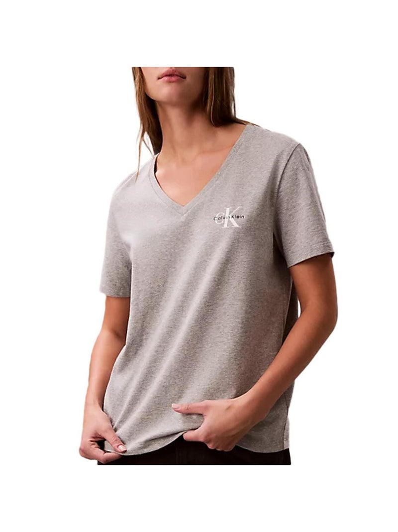 T-Shirt Femme Calvin Klein Jeans Blanc - Kiabi