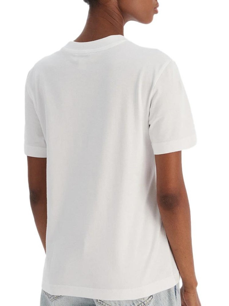 T-Shirt Femme Calvin Klein Jeans Blanc - Kiabi
