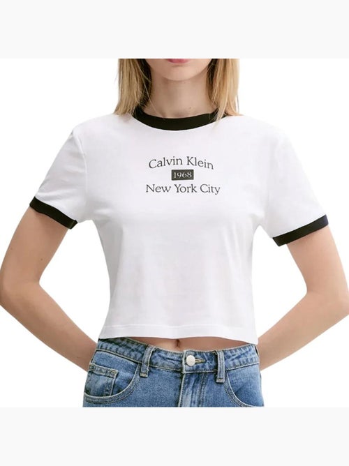 T-Shirt Femme Calvin Klein Jeans - Kiabi